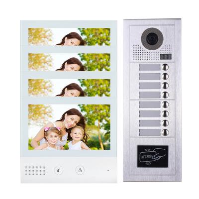 China /Waterproof direct-call apartment wifi IP video door phone smart phone anwered wireless intercom for multi apartments for sale