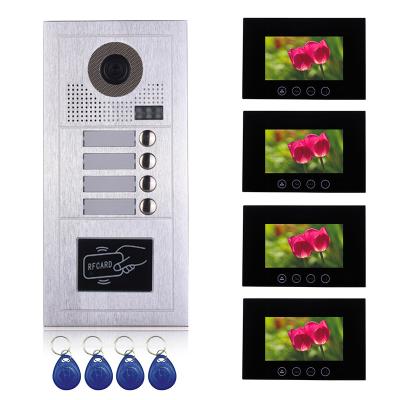 China High Quality Waterproof Villa Maintenance Smart Home 2 Way Video Door Phone Intercom Doorbell for sale