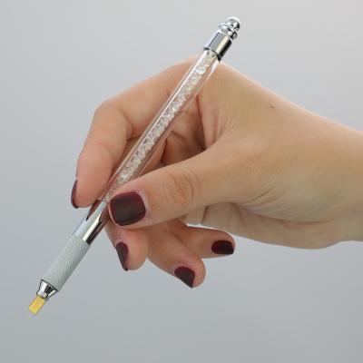 China Manual Pen Lip Tattoo Pen For Beginners Practice Skin Pen Pigment Microblading Tattoo Eyebrow Permanent Makeup Pen for sale