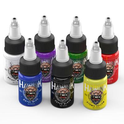 China Body Tattoo OEM Pure Factory Liquid Permanent Pigment Tattoo Ink for sale