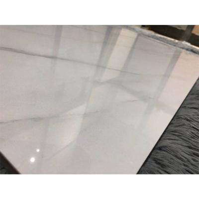 China 1200x600 Modern White Polished Porcelain Tile Home Floor Tiles Polished Porcelain for sale