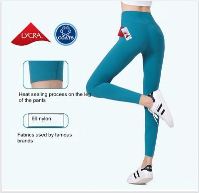 China Breathable Custom Breathable Bottle high elasticity Spandex Eco Friendly Leggings Yoga Pants Gym Leggings Tiktok Scrunch Butt Leggings for sale