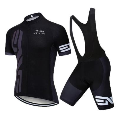 China Breathable Custom Made Design Top sale wholesale cycling kits bike jersey set pro team sublimation short sleeve cycling jersey wear for men for sale