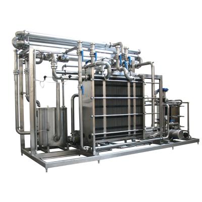 China food & Good Quality Low Price Mini Beer Plate Pasteurizer 500-500,000LpH From Beverage Factory for sale