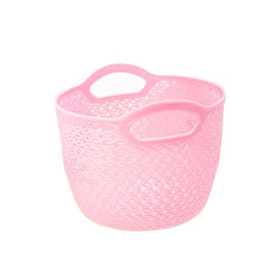 China Plastic Storage Baskets Wholesale Kitchen And Bathroom Storage For Sundries Portable Dug Out Fruit And Vegetable Baskets for sale