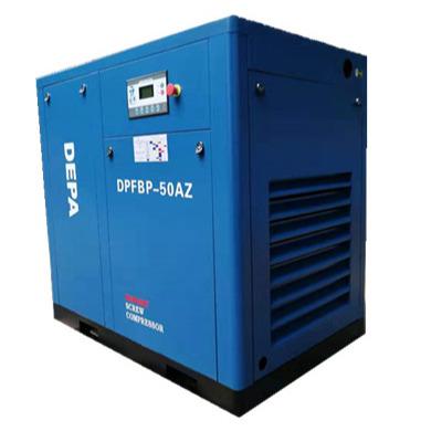 China OIL-LESS DP-15hot sale15kw VFD screw air compressor10bar for sale