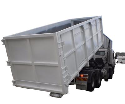 China Q235 hook lift bin steel metal scap trash can and falling trash can for sale for sale