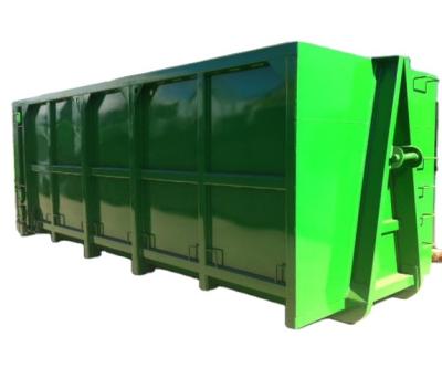 China Q235 Steel Recycling Movable Hook Lift Trash Cans Hook Lift Landfill Waste Containers Made Of Steel In High Quality for sale