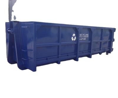 China Q235 T602A 20 steel m3 hook lift hook lift bins metal waste containers recycling bins for sale for sale