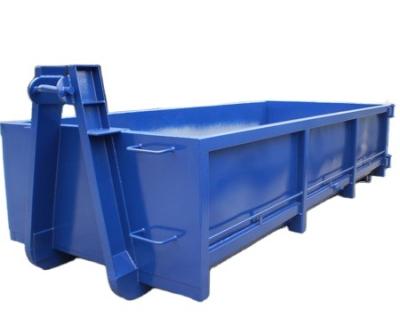 China Other T501D 10 m3 hook lift hook lift garbage truck drop trash dumpster to reuse metal waste bin for sale for sale