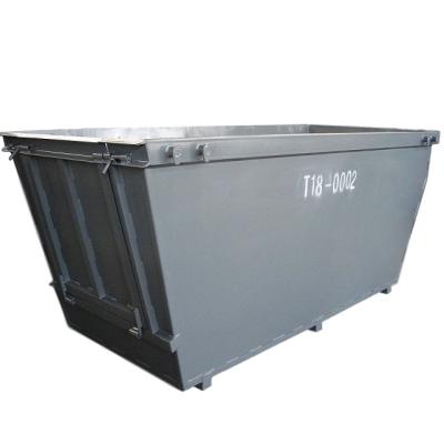 China Q235 T18M 5 m3 steel pop up scrap bins steel storage containers for outdoor recycling for sale