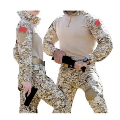 China High Quality Anti-Static Shirt and Pants Camouflage Outdoor Hunting Combat Pants Clothing Frog Suit Tactical Uniform for sale