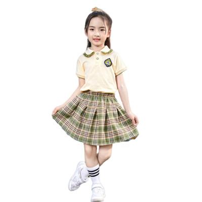 China Short Sleeve China School Uniform Designs For Boys And Girls Cheap And Good Quality Stylish School Uniforms for sale