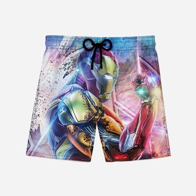 China 2022 Hot Selling Anti-wrinkle Wonder LOGO Sports Beach Short Fashion Casual Custom 3D Printed Clown Mens Beach Pants for sale