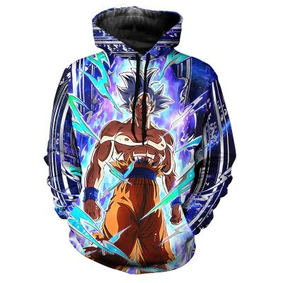 China Cute dragon ball z fabric women/men jacket dragon ball 3d print women/men full sleeve anti-shrink hoodies long sleeve jacket for sale