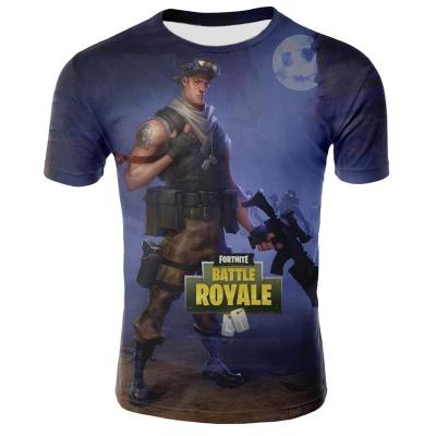 China Anti-Wrinkle printer fortnite loose t-shirt female/male funny t-shirt fortnite game controller loose controller for fortnit ladies/men t-shirt for sale