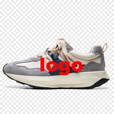 China Hot Selling Custom Made Shoes Logo Brand Casual Sneakers Men's Flat Sneakers Fashion Trend Factory Sneakers for sale