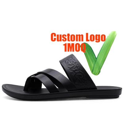 China Waterproof Sandals Other Men's Sandals Arket Custom Sandal Torybruch Jelly Leather Beach Slides 2022 Summer Flats for sale