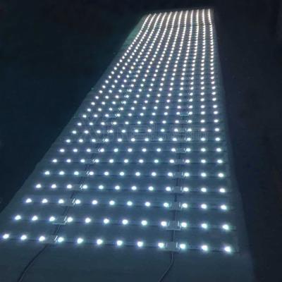 China INGAN 12V RGB LED Carpet Backlight Large Sign Cabinets Led Lattice Light for sale