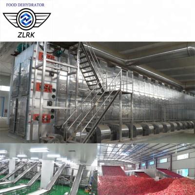 China Commercial Automatic Vertical Belt Dryer Machine Coconut Copra Oven Dryer Machine Seafood Vegetable Leather Belt Drying Machine for sale