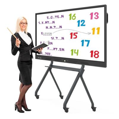 China Education.Training. 75 Inch Interactive Whiteboard Smart Board Monitor Interactive Conference Training Electronic Whiteboard for sale