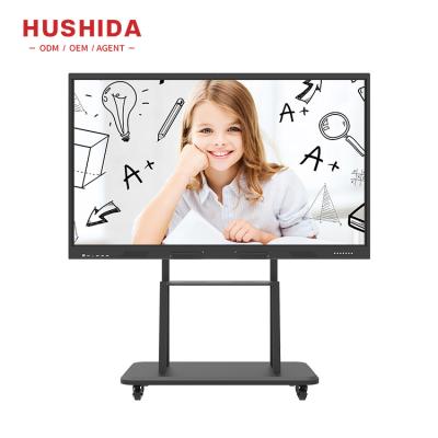 China Education.Training. Hot Selling HUSHIDA Conference Interactive Board 75 Inch Interactive Board Panels For Schools for sale