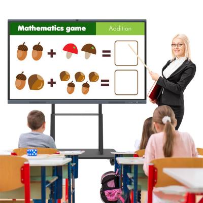 China Education.Training. Interactive Interactive Touch Screen Conference Monitor Touch Screen Educational Equipment For Schools for sale