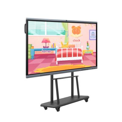 China Education.Training. 75interactive conference smart board display promethean infrared 4k interactive whiteboard for sale