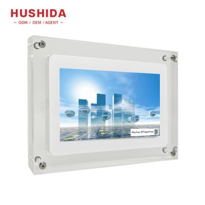 China Wifi 10.1 INCH Mini Thin IPS Screen Magnetic Acrylic High Definition Video Playback Digital Photo Frame for sale