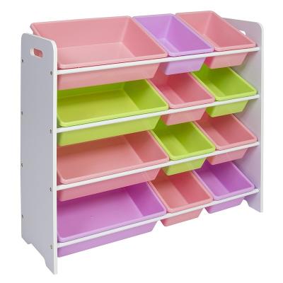 China Sustainable Toy Plastic Stackable Organizer For Playroom for sale