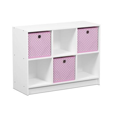 China Modern 5 Cube Reversible Open Cabinet in White Storage for sale