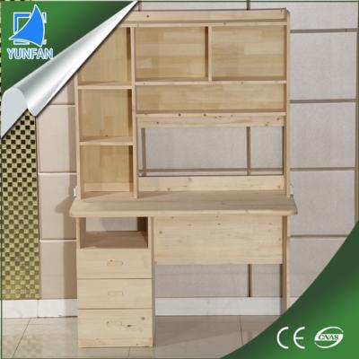 China Living Room Eco - Friendly Furniture Wooden Wooden Computer Desk With Bookshelf for sale