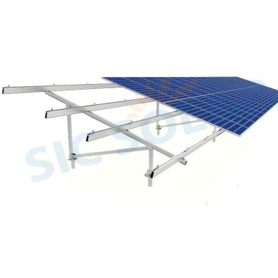 China Q235B Aluminum PV Earth Structure Solar Panel Support Mounting Ground Bracket for sale