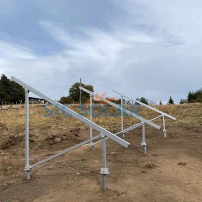 China Quick Installation And Fix OEM Solar Ground Mounting System Racking for sale