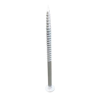 China Easy Install Hot Dip Galvanized Ground Screw Anchor For Solid Foundations for sale