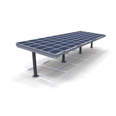 China New T Style E-car Parking Lot Adjustable Structure PV Solar Car Parking Easy Installation And Parking for sale