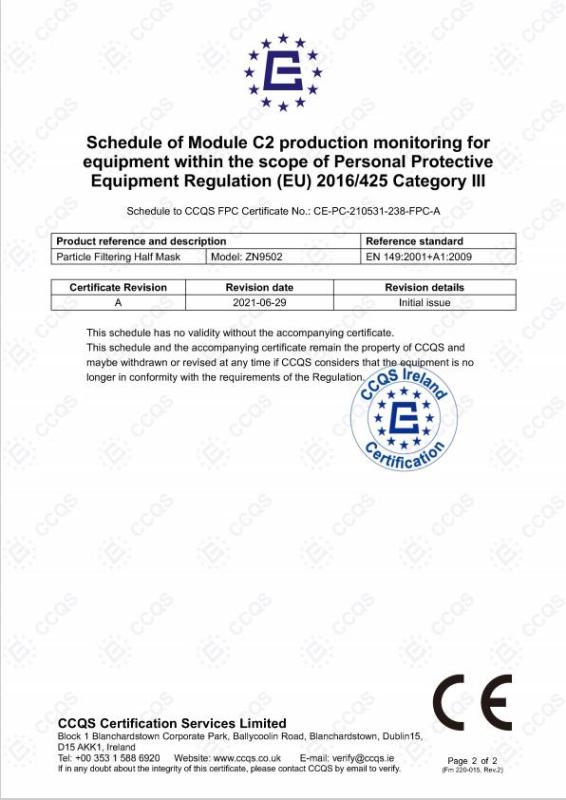 CE - Anhui Zhongnan Air Defence Works Protective Co., Ltd.