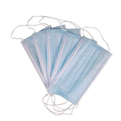 China Highly demanded disposable nonwoven 3ply face mask wholesale fashionable safety protection custom breathable design for sale