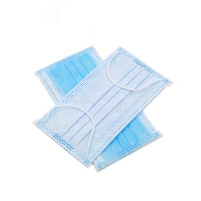 China Formal 3 Ply Earloop Face Mask Dust Protection Customized Customized 3 Layer Civil Wearable Face Mask for sale