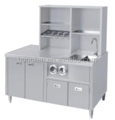 China Best Price and Quality Center Island with Ice Cube Storage and Cup Dispenser (CY-1500) for sale