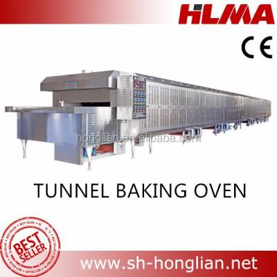 China Bread Loaf Factory Equipment , Industrial Tunnel Baking Oven for sale