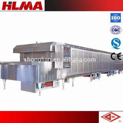 China Bakery Touch Screen Control Industrial Tunnel Oven For Bakery Biscuit Cake for sale