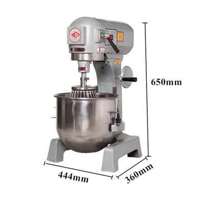 China With three speed 10L stainless steel electric pastry mixer/electric food mixer/B10 planetary mixer for sale