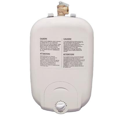 China Hotel Good Quality 10Liter Portable Flash Geyser Mini Electric Water Heater Tank For Home Kitchen Bath Vertical 2.5gallon Shower for sale