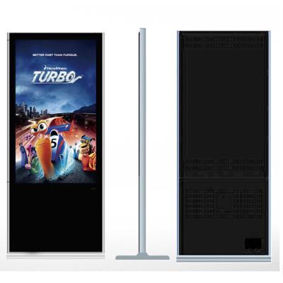 China Indoor Advertising Most Popular Hot Selling Explosive Screen Advertising Player Board Black Steel Plate Display Player for sale