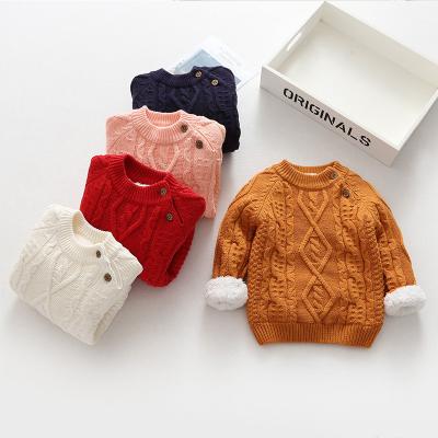 China New Baby Winter Autumn Children Clothing Turtleneck Toddler Anti-Shrink Sweaters Kids For Boys Girls Knitted Sweater for sale