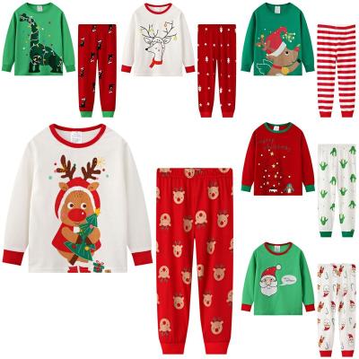 China Cute Polyester/Toddler Christmas Unisex Nightgowns Pajamas Kids Cotton Sleepwear For Children for sale