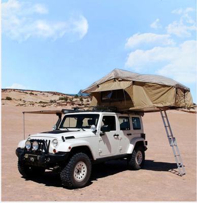 China Extended Type Quick Use Serves 4 People Soft Shell Car Roof Tent  For Camping Car Tent for sale