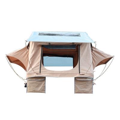 China Extended Type Waterproof Tents Outdoor Roof Top Tent Soft For Car Camping for sale