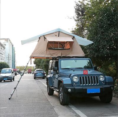 China Extended Type Best Selling Aluminum Shell Roof Top Tent Car Camping Tent For Suv for sale